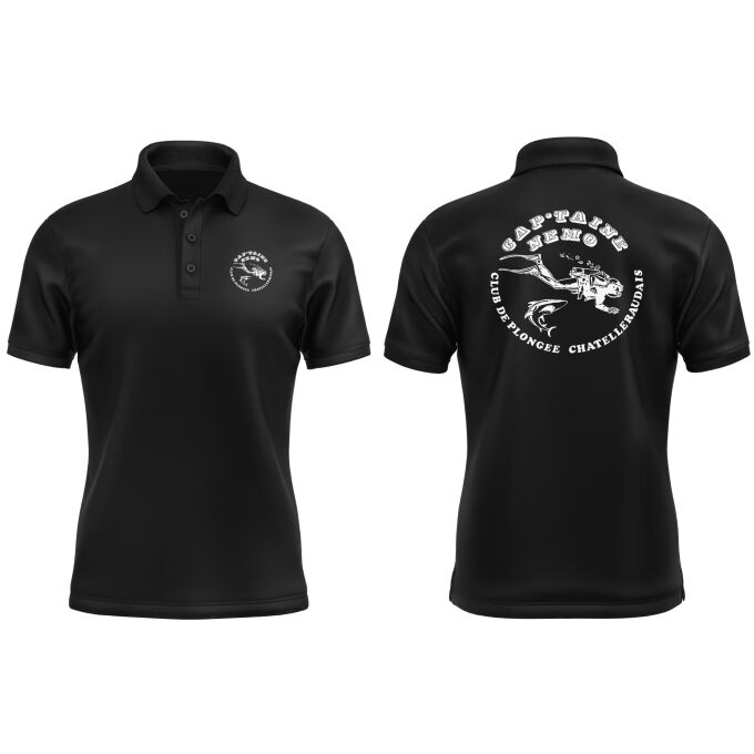 Polo Homme de qualité supérieure - Marquez votre Polo Homme avec votre Logo d'Entreprise (matériau de personnalisation haut de gamme, imprimé en France)